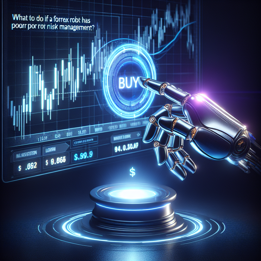 What to Do If a Forex Robot Has Poor Risk Management