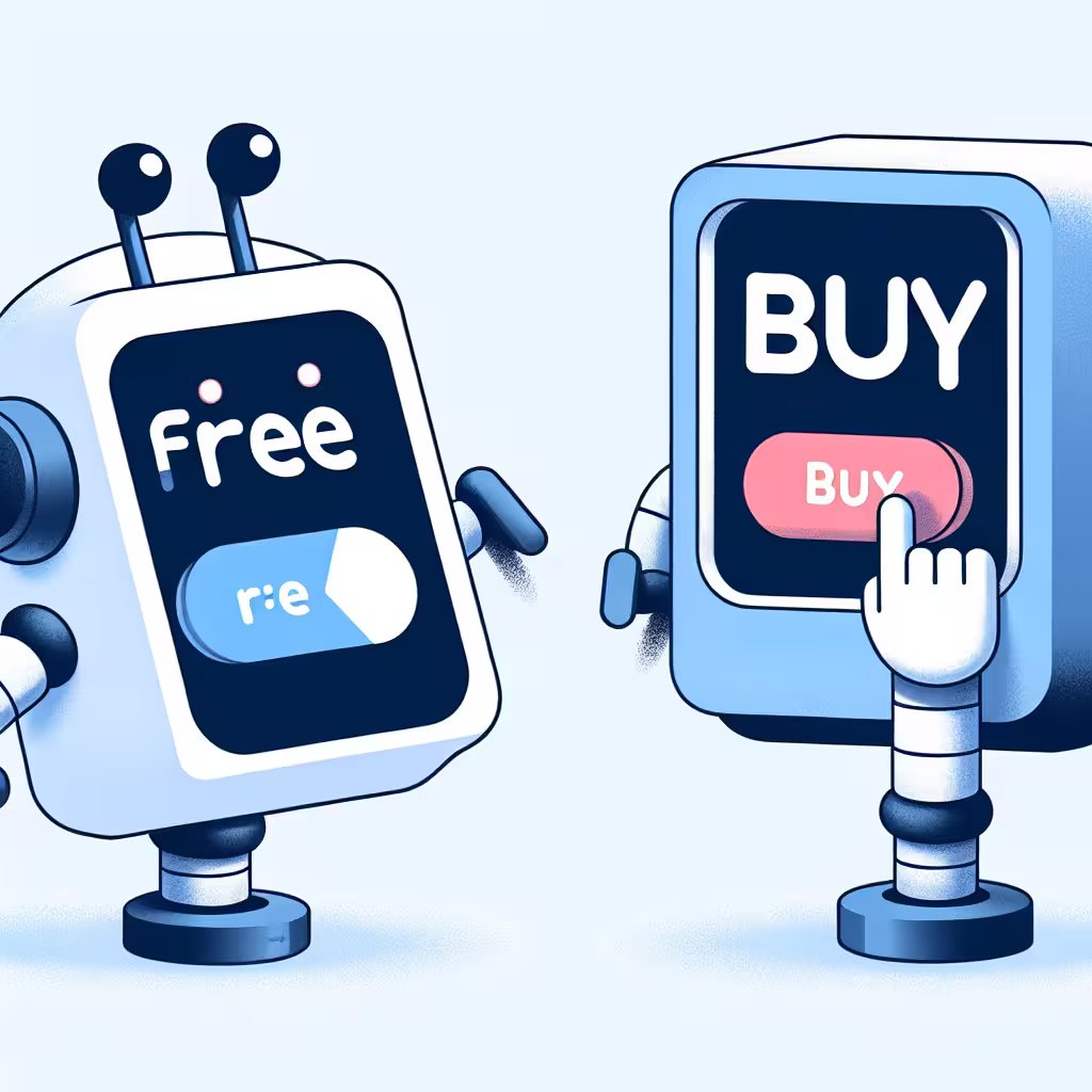 ¿Cómo comparar resultados entre robots gratis y pagos?